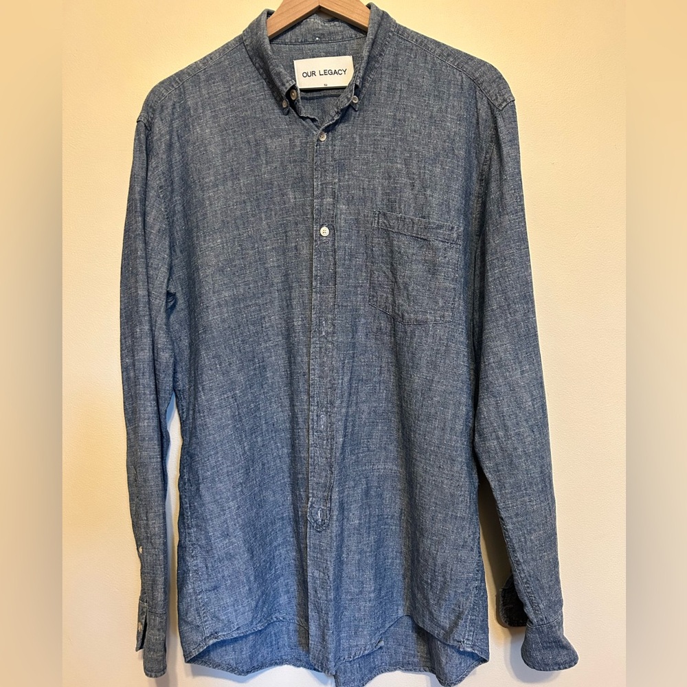 OUR LEGACY Chambray 1960’s Shirt